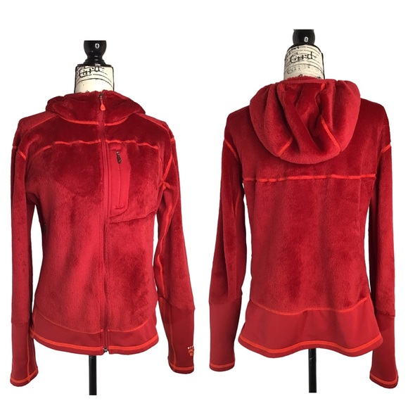 The Mountain Hardwear Polartec Double Brushed Full-Zip Hooded Jacket - Medium - Picture 1 of 15